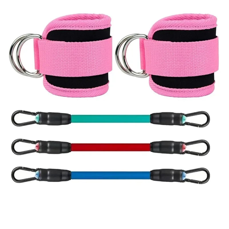 Ankle straps resistance bands by Fitnessniches, featuring adjustable straps and durable material for effective workouts.