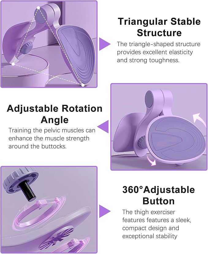 Multifunctional pelvic floor and thigh trainer by Fitnessniches, designed for leg, butt, and inner thigh exercises.
