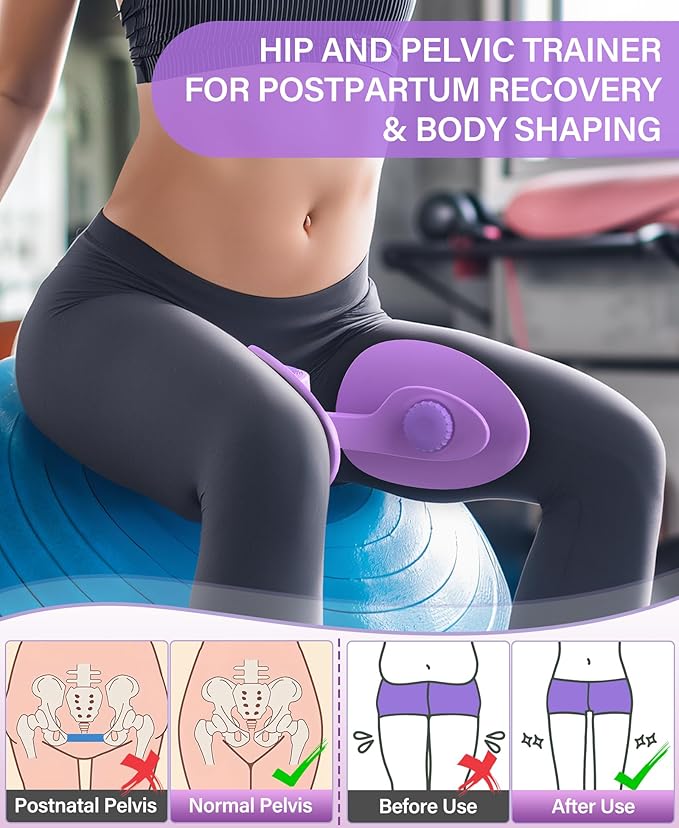 Multifunctional pelvic floor and thigh trainer by Fitnessniches, designed for leg, butt, and inner thigh exercises.