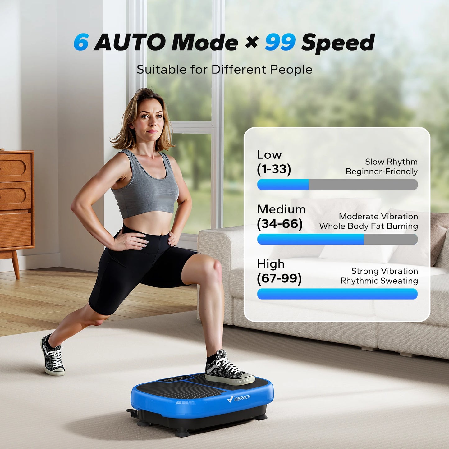 Whole Body Vibration Plate Machine