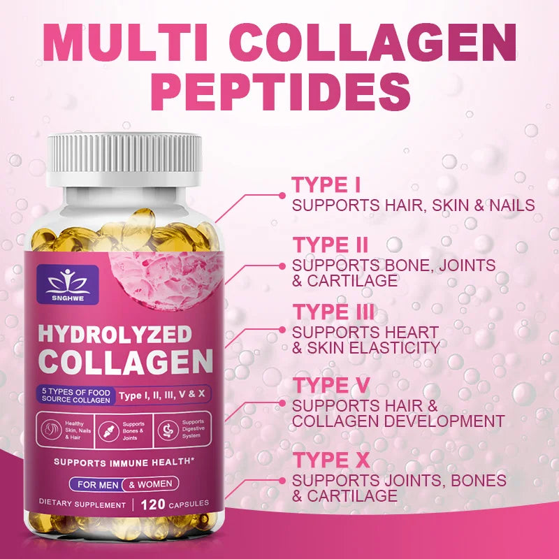 Hydrolyzed Collagen + Hyaluronic Acid - Beauty & Joint Support