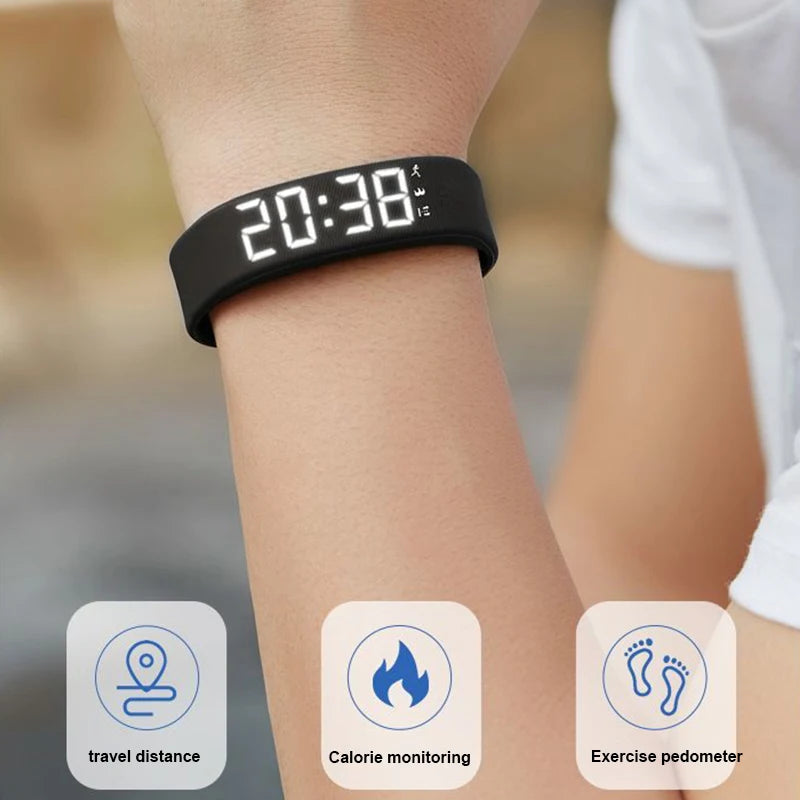 Smart Bracelet LED Digital