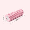 Premium EVA foam roller by Fitnessniches for deep tissue massage of back and legs, featuring a textured surface.