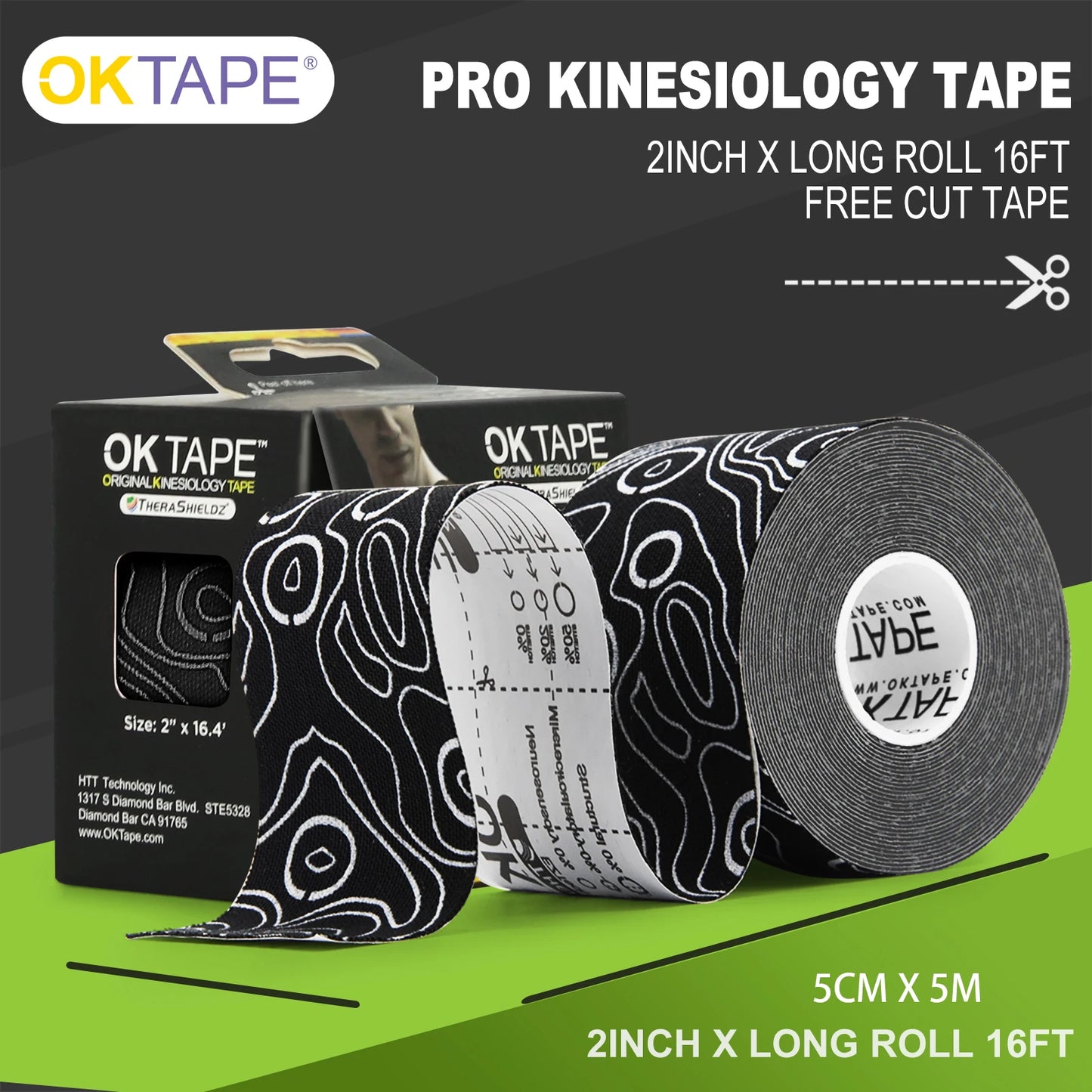 OK TAPE PRO Kinesiology Tape