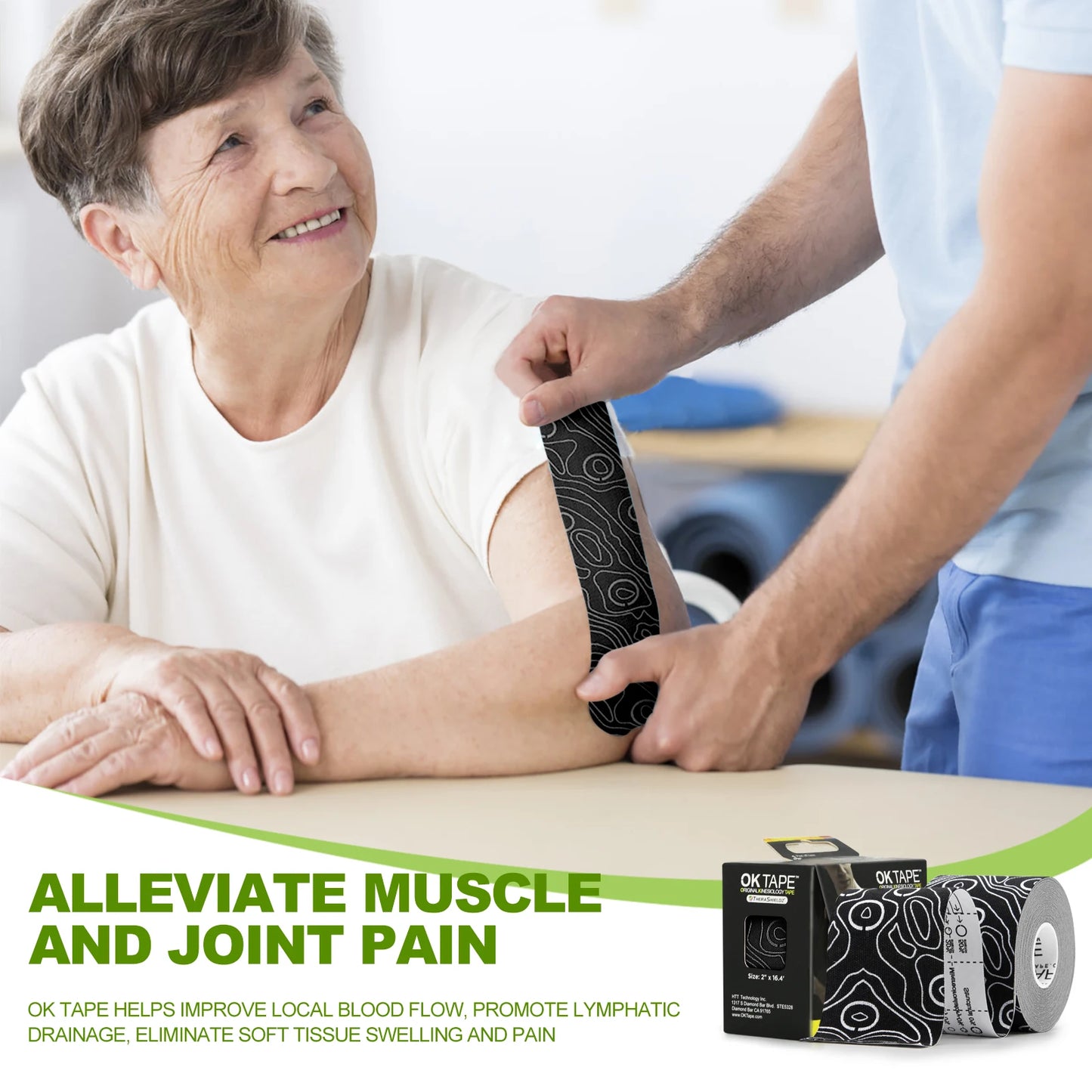 OK TAPE PRO Kinesiology Tape