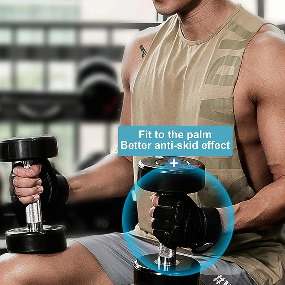 Premium Anti-Slip Workout Gloves